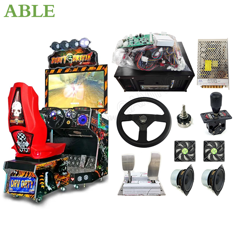 Skee Ball Arcade - القذرة دريفين ممر لعبة آلة ،