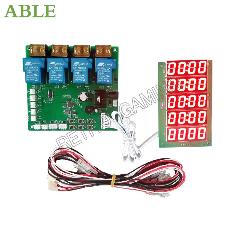 Token Coin Mechanism - JY-215 Inbuilt عداد 4 قناة الموقت