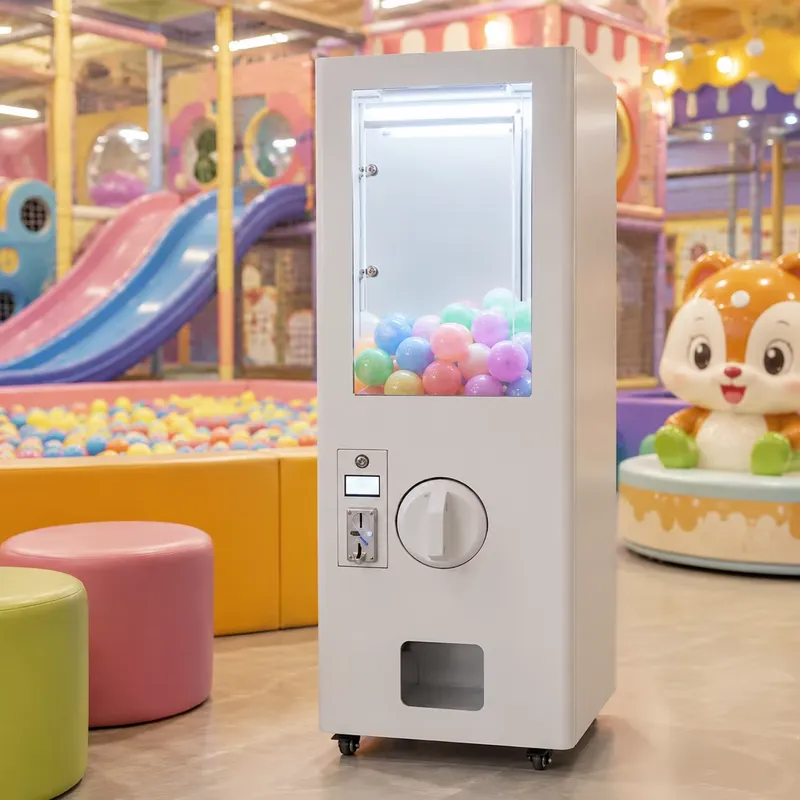 ماكينة بيع كبسولات صغيرة تعمل  - مراجعة Prize Capsule Toy Machine وسعره
