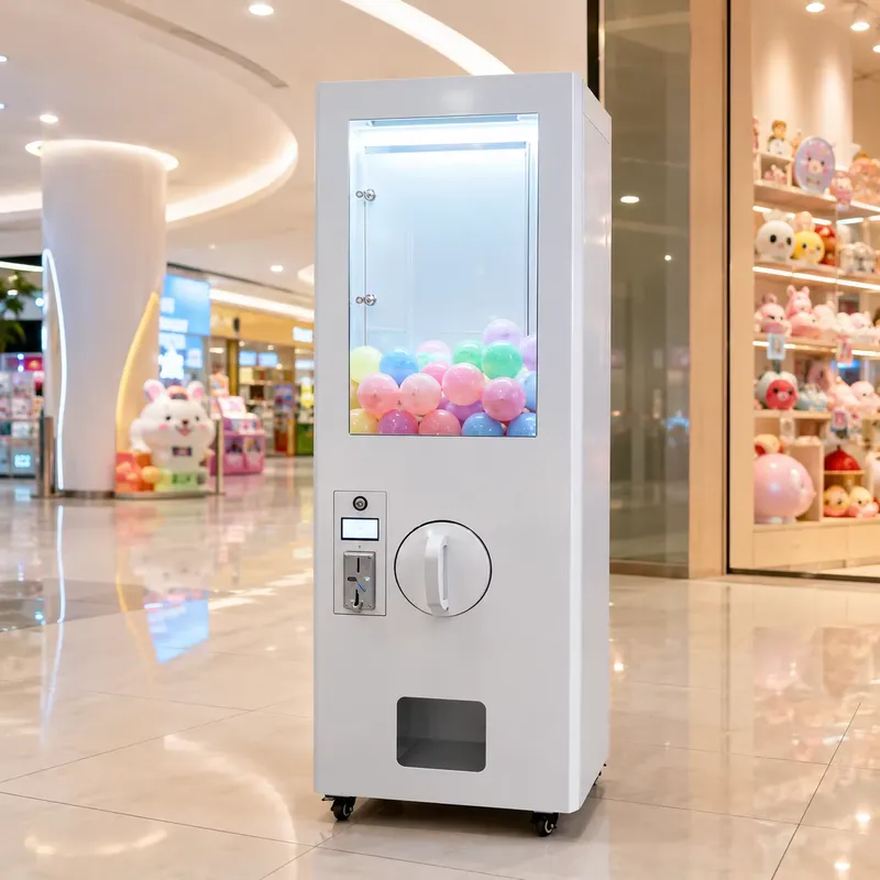 ماكينة بيع كبسولات صغيرة تعمل  - مراجعة Prize Capsule Toy Machine وسعره