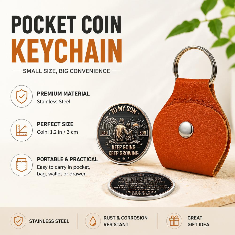 ميدالية مفاتيح جلدية معدنية بت - مراجعة Token Coin Mechanism وسعره