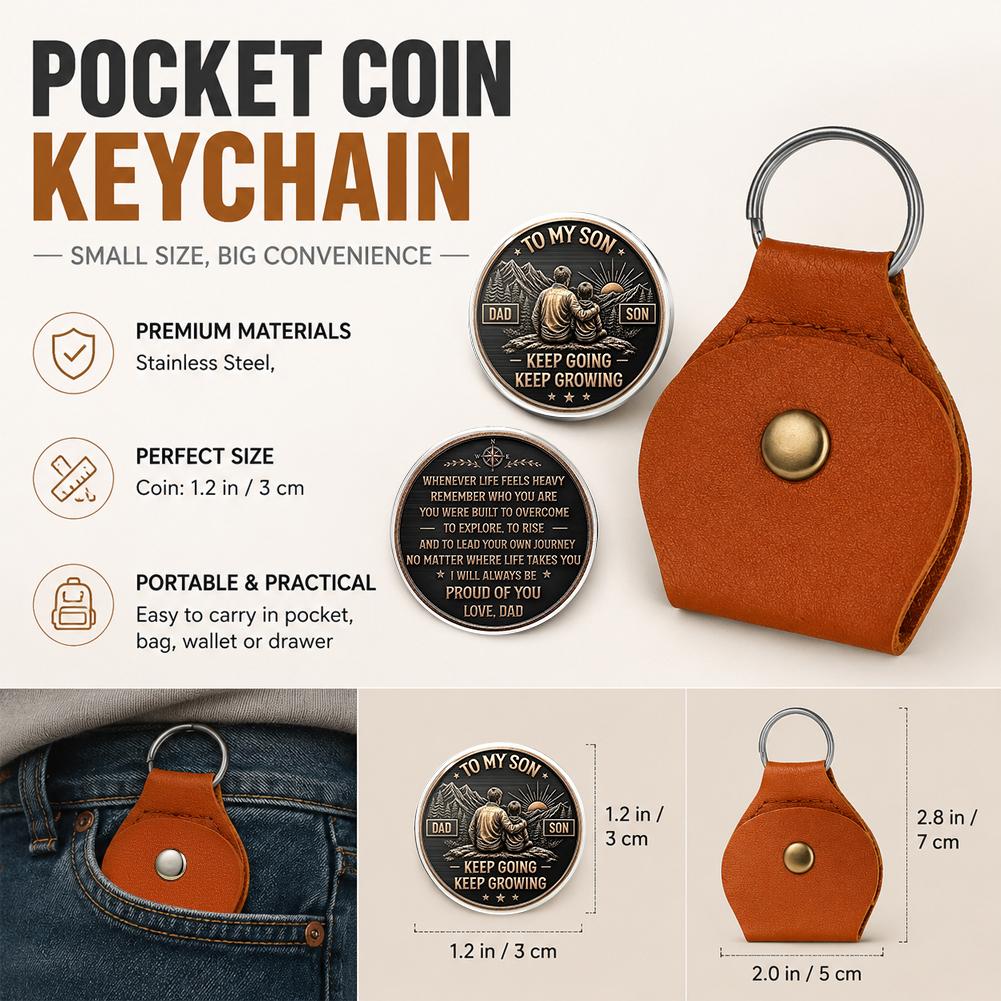 ميدالية مفاتيح جلدية معدنية بت - مراجعة Token Coin Mechanism وسعره