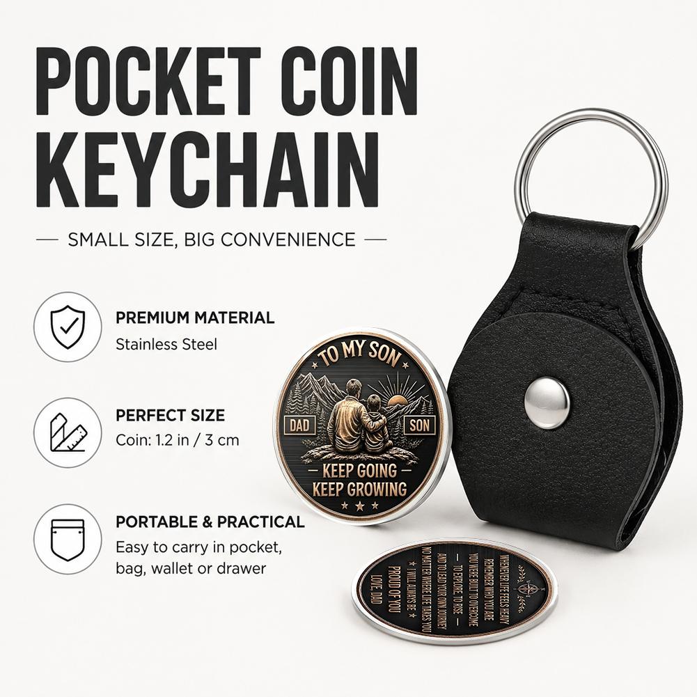 ميدالية مفاتيح جلدية معدنية بت - مراجعة Token Coin Mechanism وسعره