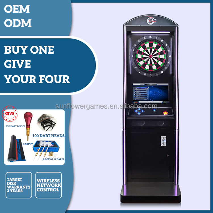 خزانة لعبة السهام الإلكترونية  - مراجعة Electronic Dartboard Cabinet وسعره