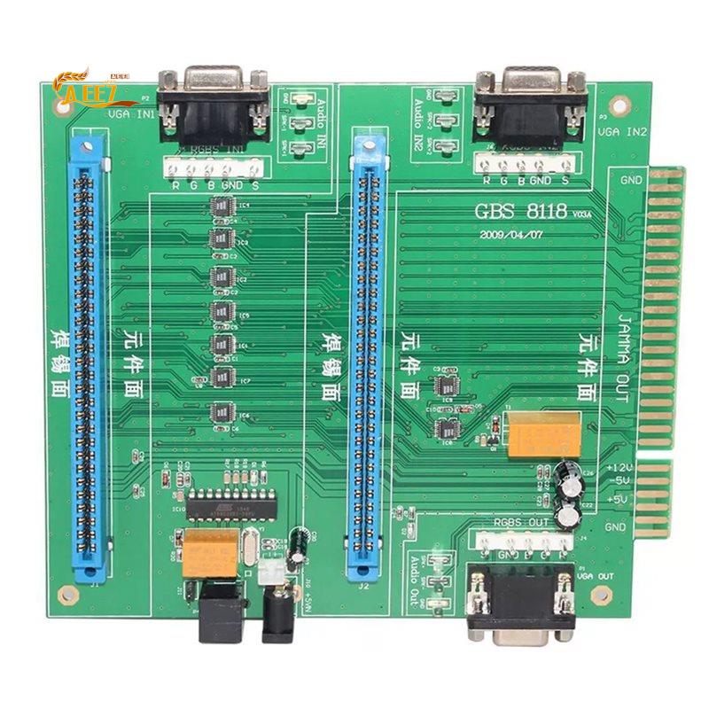لوحة ألعاب أركيد AEE7-GBS-8118 - مراجعة Usb Game Board Jamma وسعره