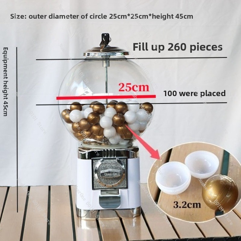 ماكينة ألعاب الكبسولات غاشا 25 - مراجعة Prize Capsule Toy Machine وسعره