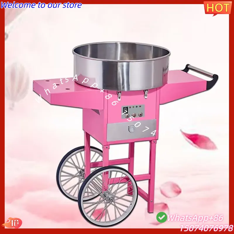 ماكينة غزل البنات الكهربائية ا - مراجعة Candy Floss Machine وسعره