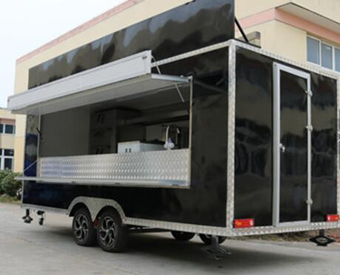 مساحة كبيرة مربعة للوجبات السر - مراجعة Hot Dog Vending Cart وسعره
