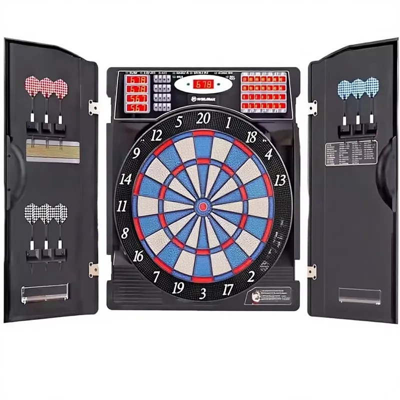 لوحة سهام تدريبية إلكترونية مز - مراجعة Electronic Dartboard Cabinet وسعره